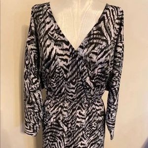 Zebra print XL knee lenght Dress
